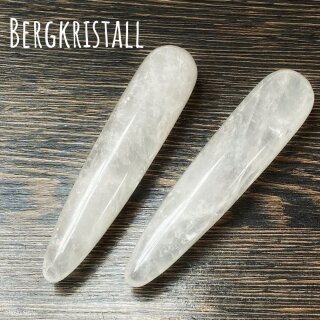 Massage Stick Bergkristall - Klarheit & Reinigung