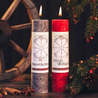 Geist der Weihnacht - Allgäuer Heilkräuter-Kerze