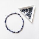Blauquarz / Mein Armband - Selbstgemacht 4 mm Kugel