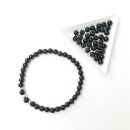 Obsidian / silber - Der friedvolle Krieger / Mein Armband - Selbstgemacht