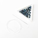 Perlen-Aufreih-Nadel / Fädelnadel  - 1 Stück