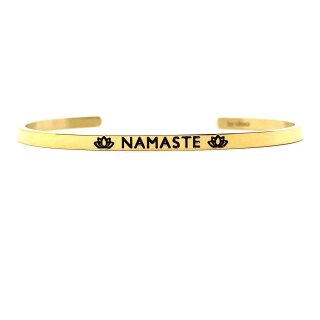 NAMASTE - Mantra Armreif